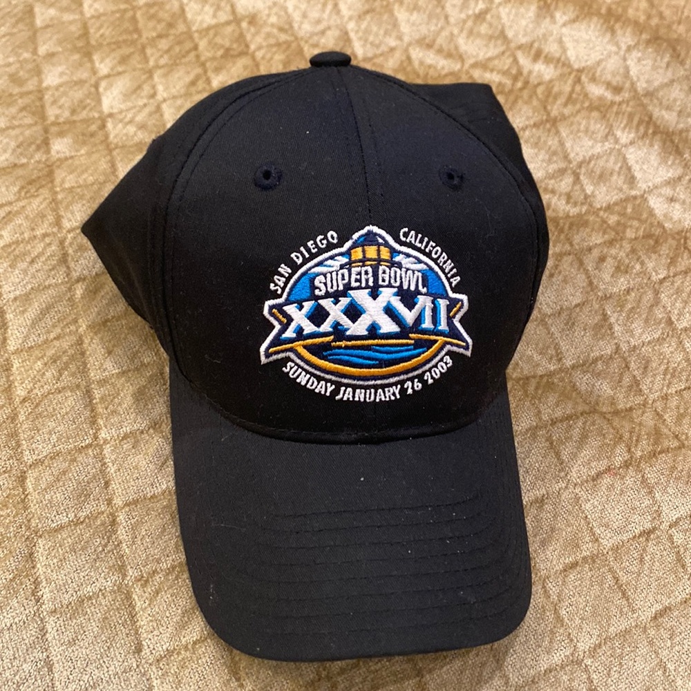 XXXVII Super Bowl Baseball Hat Sunday, January 26, 2003 San Diego, CA